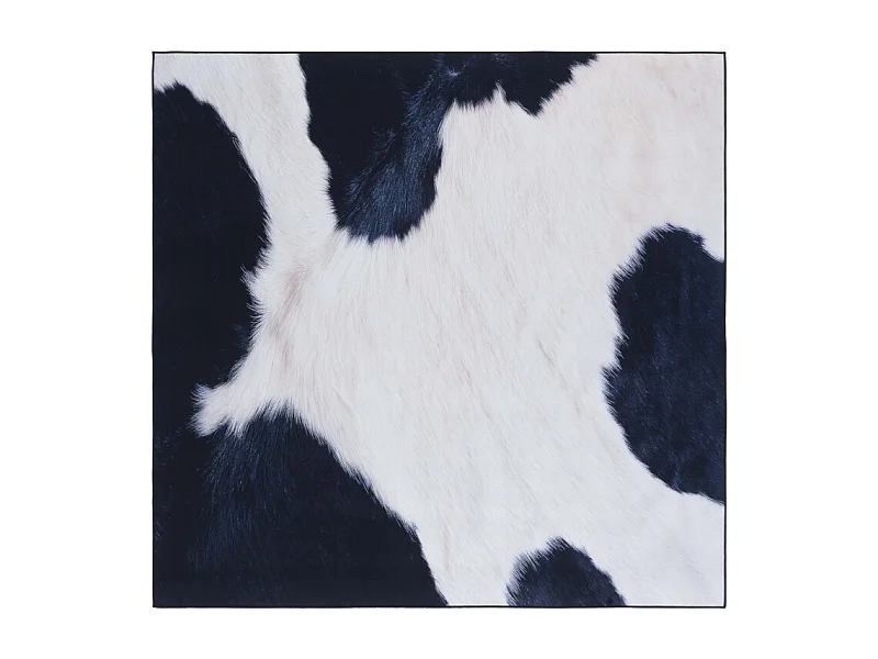 Tapis Ivoire/Bleu Foncé 183 X 183 cm - Elspeth