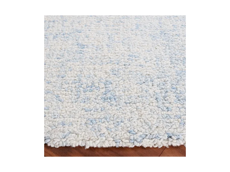 Tapis Bleu/Ivoire 183 X 183 cm - Tempest