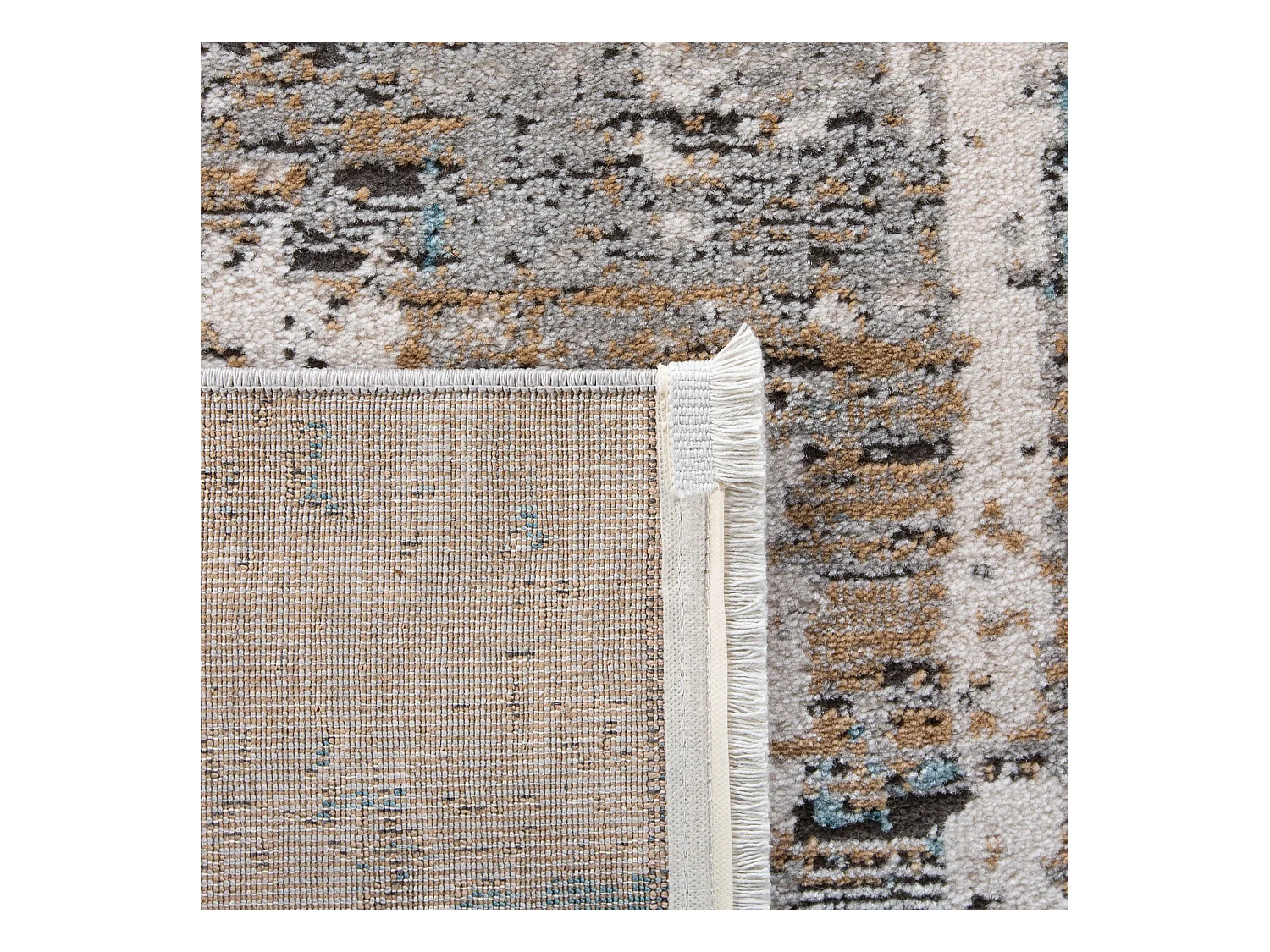 Tapis Neutre/Gris 122 X 183 cm - Estrella