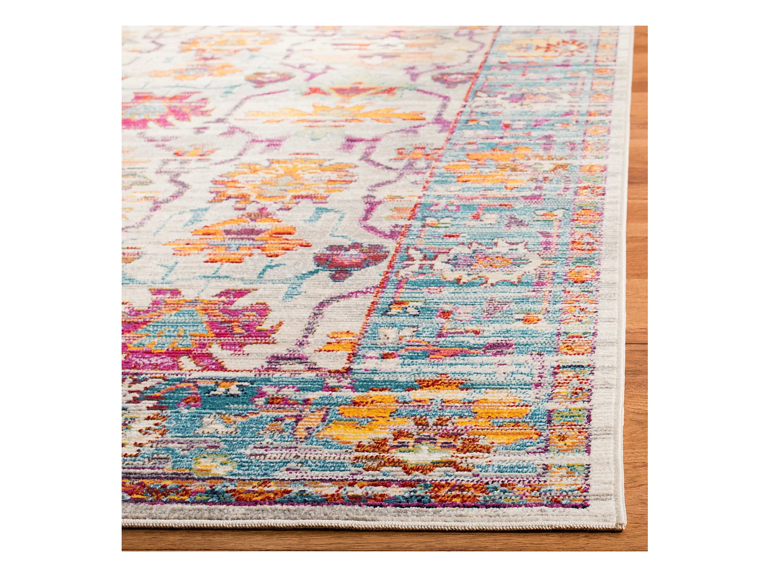 Tapis Neutre/Bleu 91 X 152 cm - Danilo