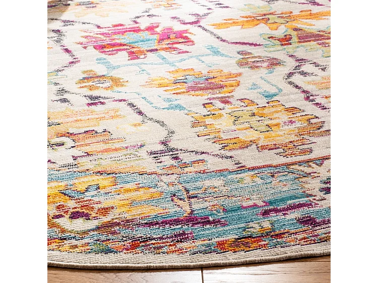 Tapis Neutre/Bleu 91 X 152 cm - Danilo