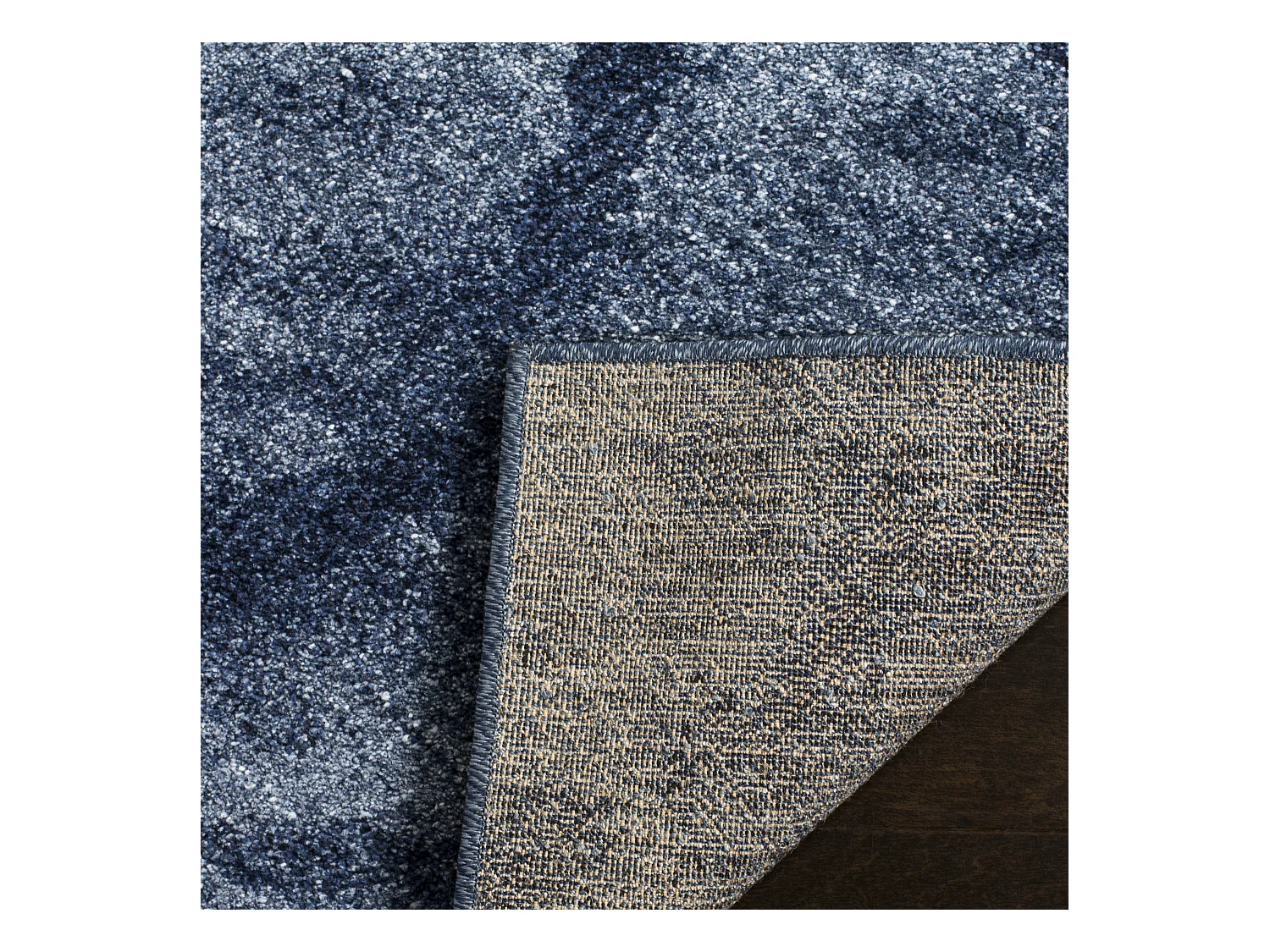 Tapis Bleu/Bleu Marine 122 X 183 cm - Gilliana