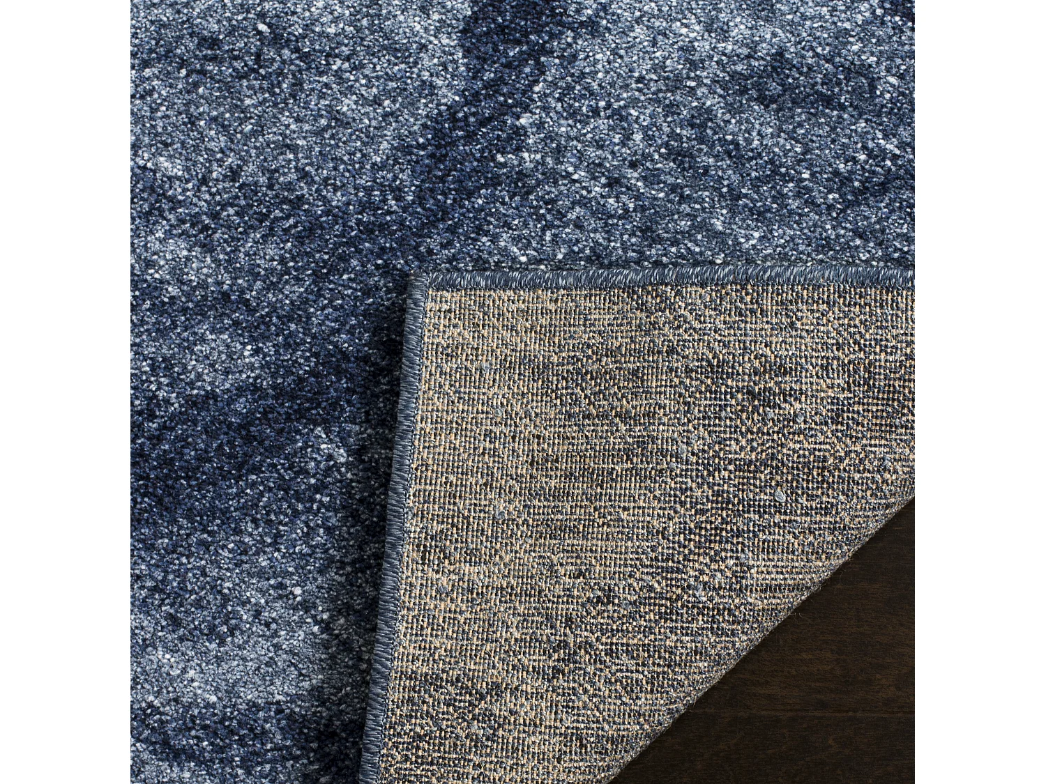 Tapis Bleu/Bleu Marine 122 X 183 cm - Gilliana