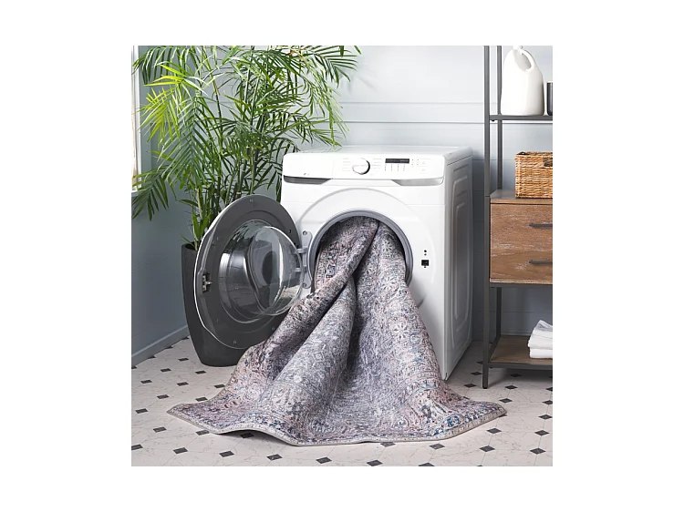 Tapis Bleu/Beige 122 X 183 cm - Sapphira