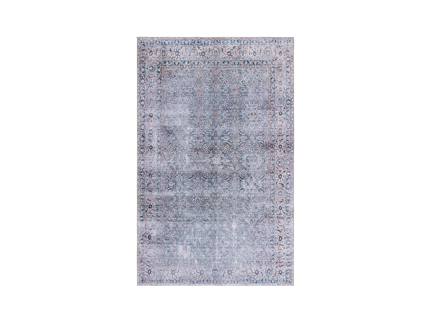 Tapis Bleu/Beige 122 X 183 cm - Sapphira