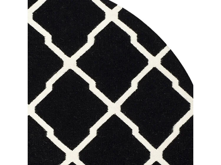 Tapis Noir/Neutre 91 X 152 cm - Rolland