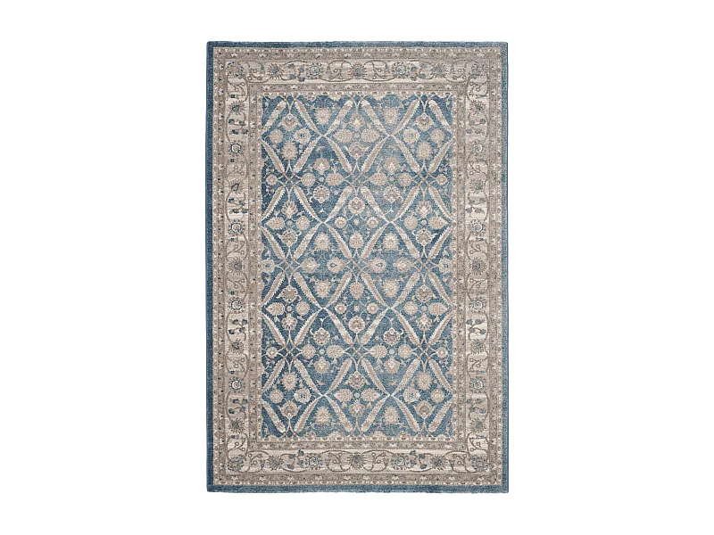 Tapis Bleu/Neutre 201 X 279 cm - Alysia