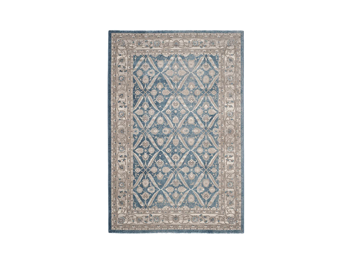 Tapis Bleu/Neutre 201 X 279 cm - Alysia