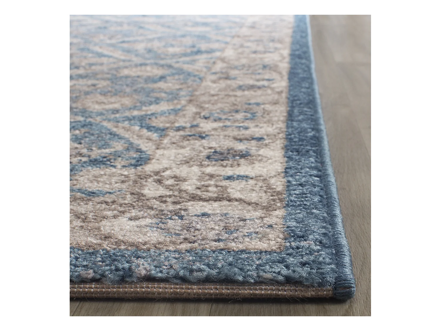 Tapis Bleu/Neutre 201 X 279 cm - Alysia