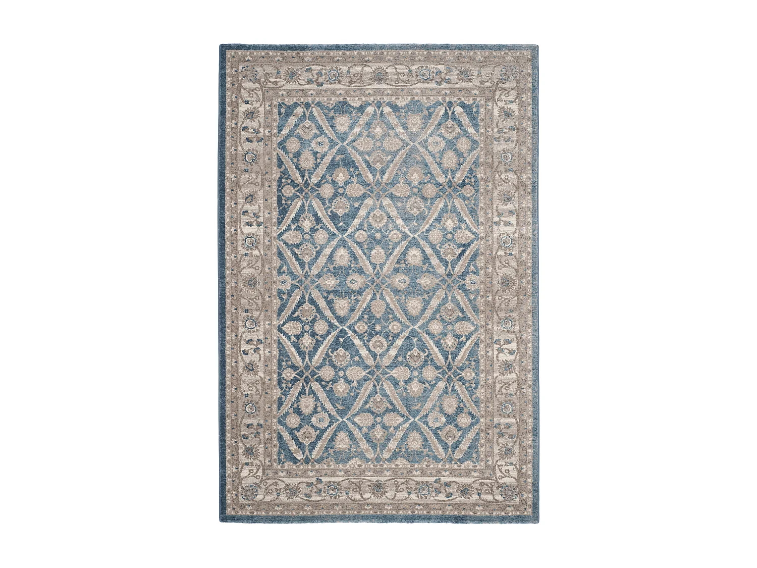 Tapis Bleu/Neutre 201 X 279 cm - Alysia