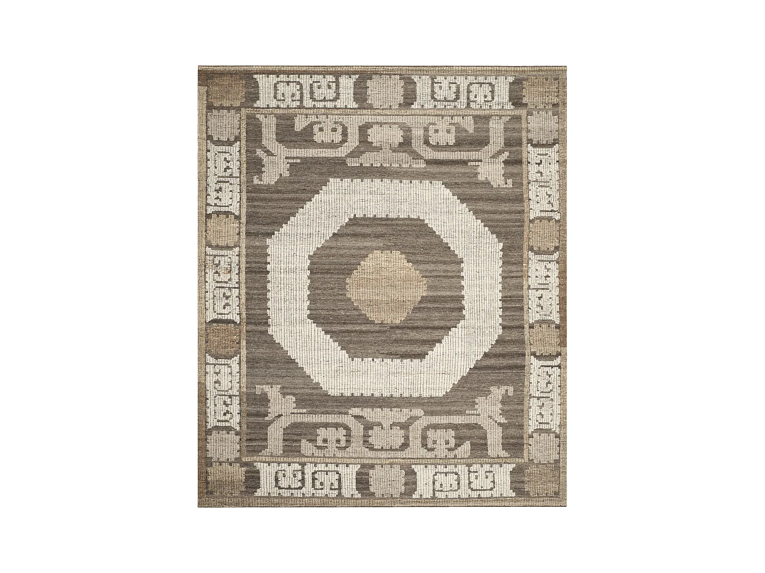 Tapis Neutre/Marron 244 X 305 cm - Ailani