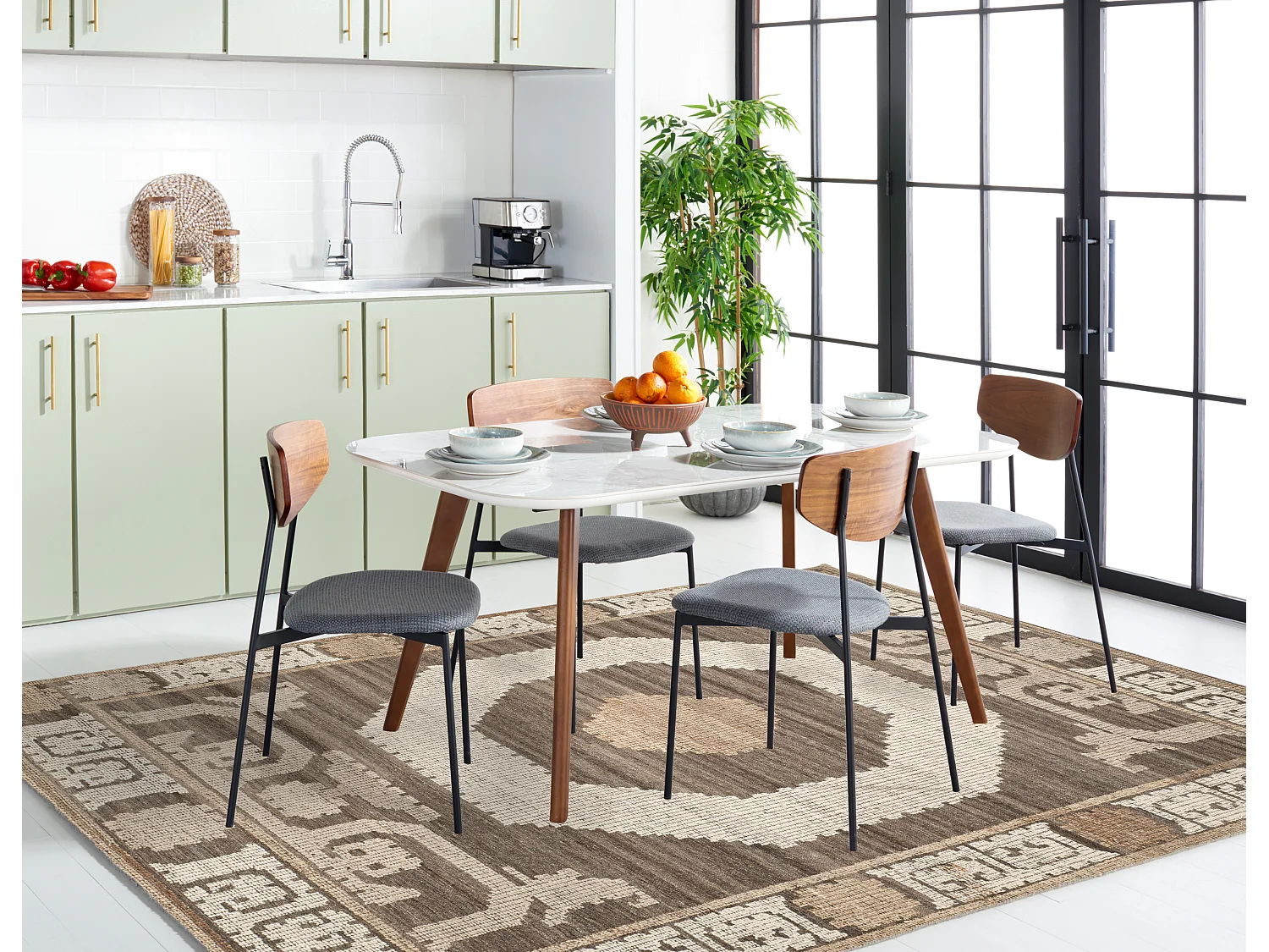 Tapis Neutre/Marron 244 X 305 cm - Ailani