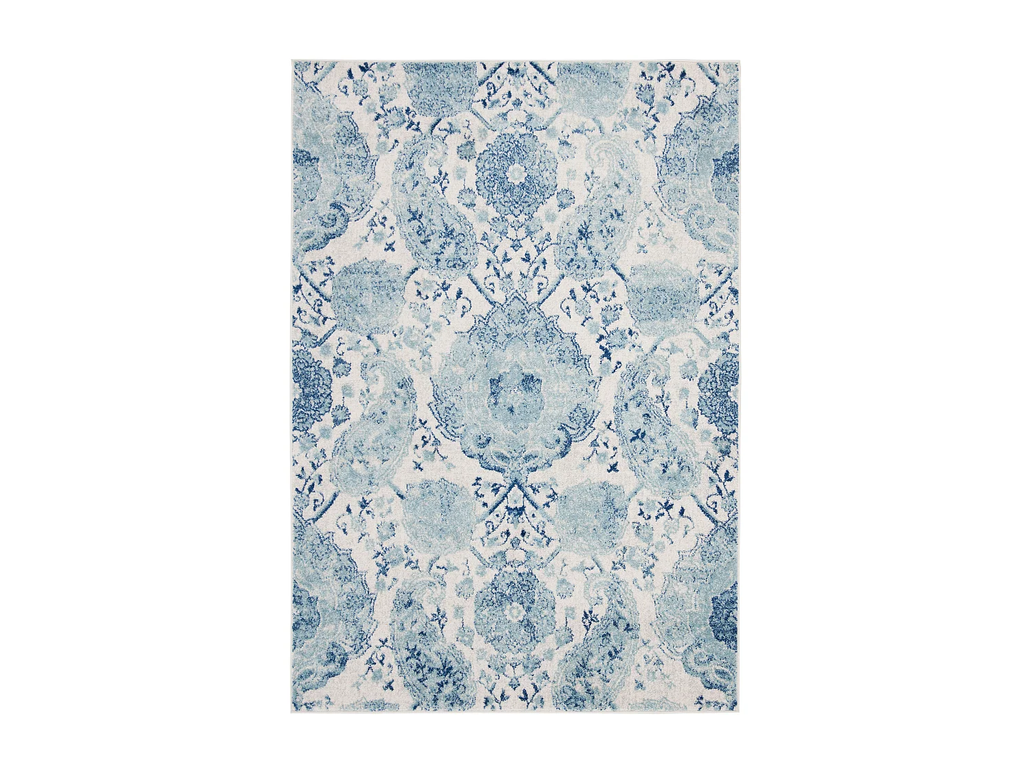 Tapis Neutre/Bleu 155 X 229 cm - Mischa