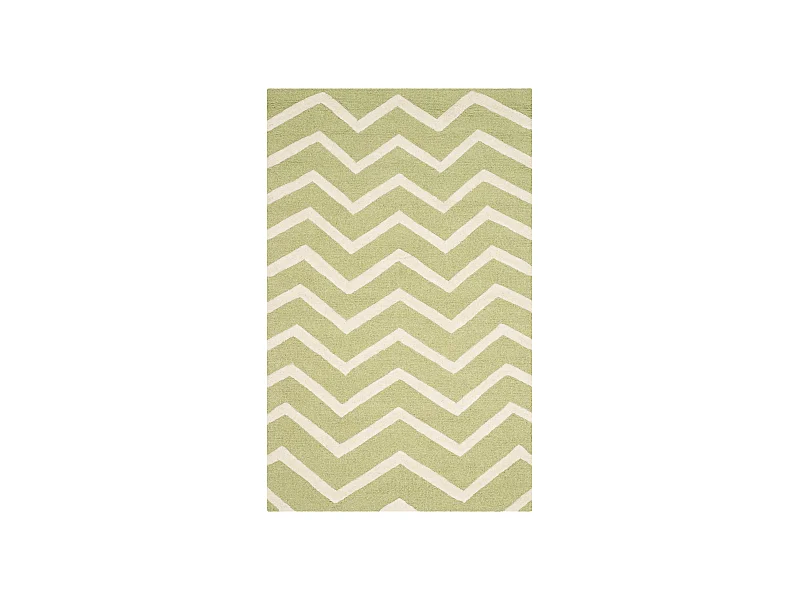 Tapis Vert/Neutre 91 X 152 cm - Edie