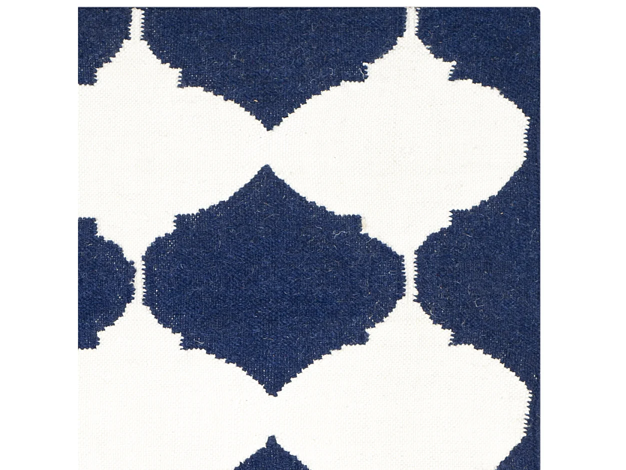 Tapis Bleu Marine/Neutre 183 X 274 cm - Tangier
