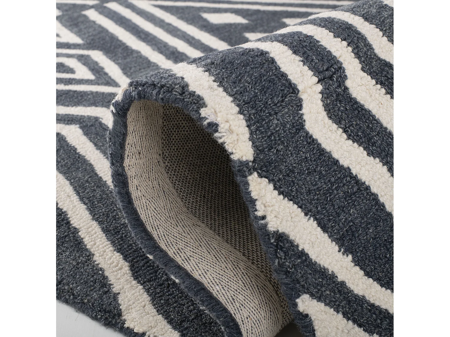 Tapis Gris/Neutre 122 X 183 cm - Liliane