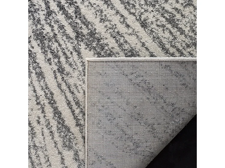 Tapis Neutre/Noir 91 X 152 cm - Fiorella