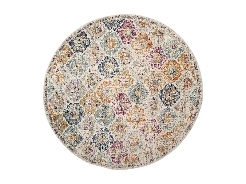 Tapis Neutre/Multicolore 160 X 160 cm - Mopani