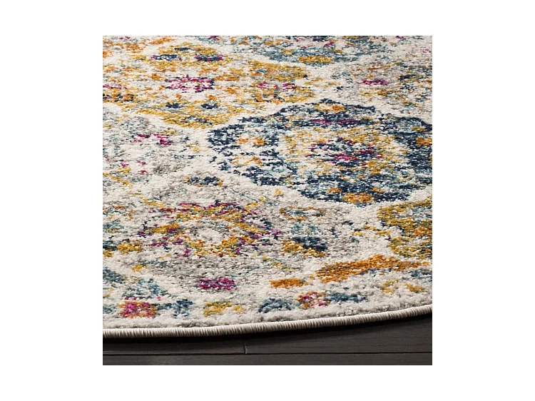 Tapis Neutre/Multicolore 160 X 160 cm - Mopani