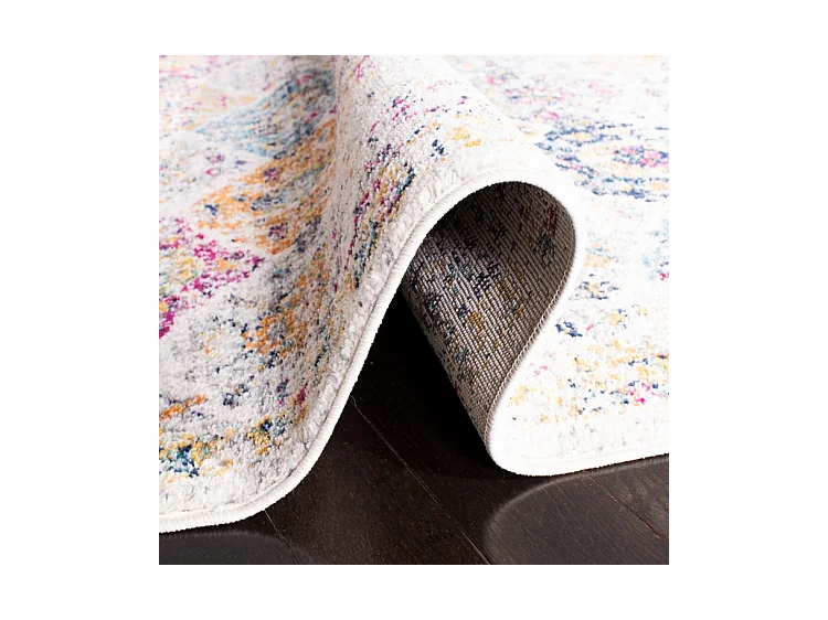 Tapis Neutre/Multicolore 160 X 160 cm - Mopani