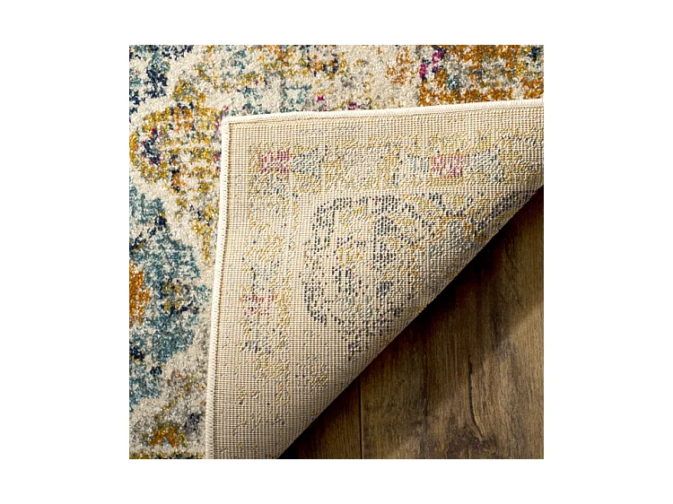 Tapis Neutre/Multicolore 160 X 160 cm - Mopani