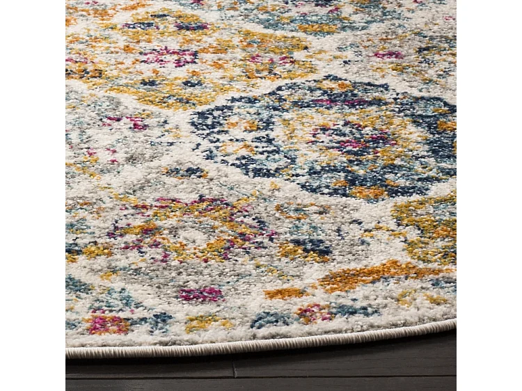 Tapis Neutre/Multicolore 160 X 160 cm - Mopani