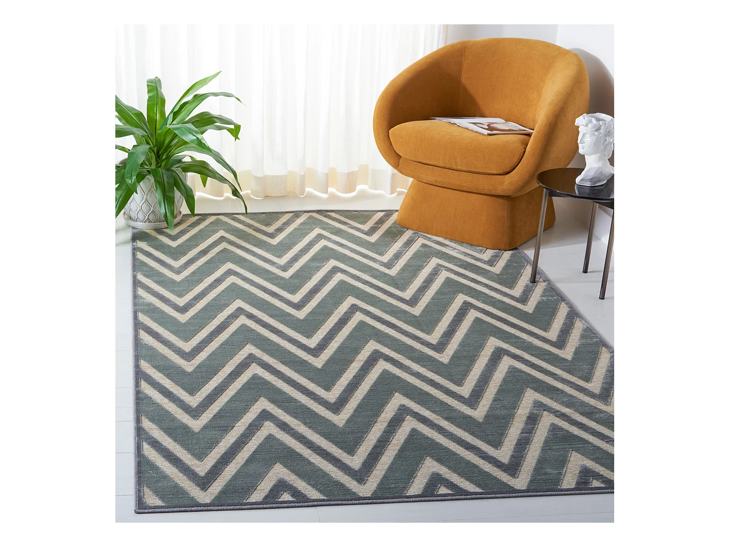 Tapis Gris/Multicolore 160 X 229 cm - Tobago