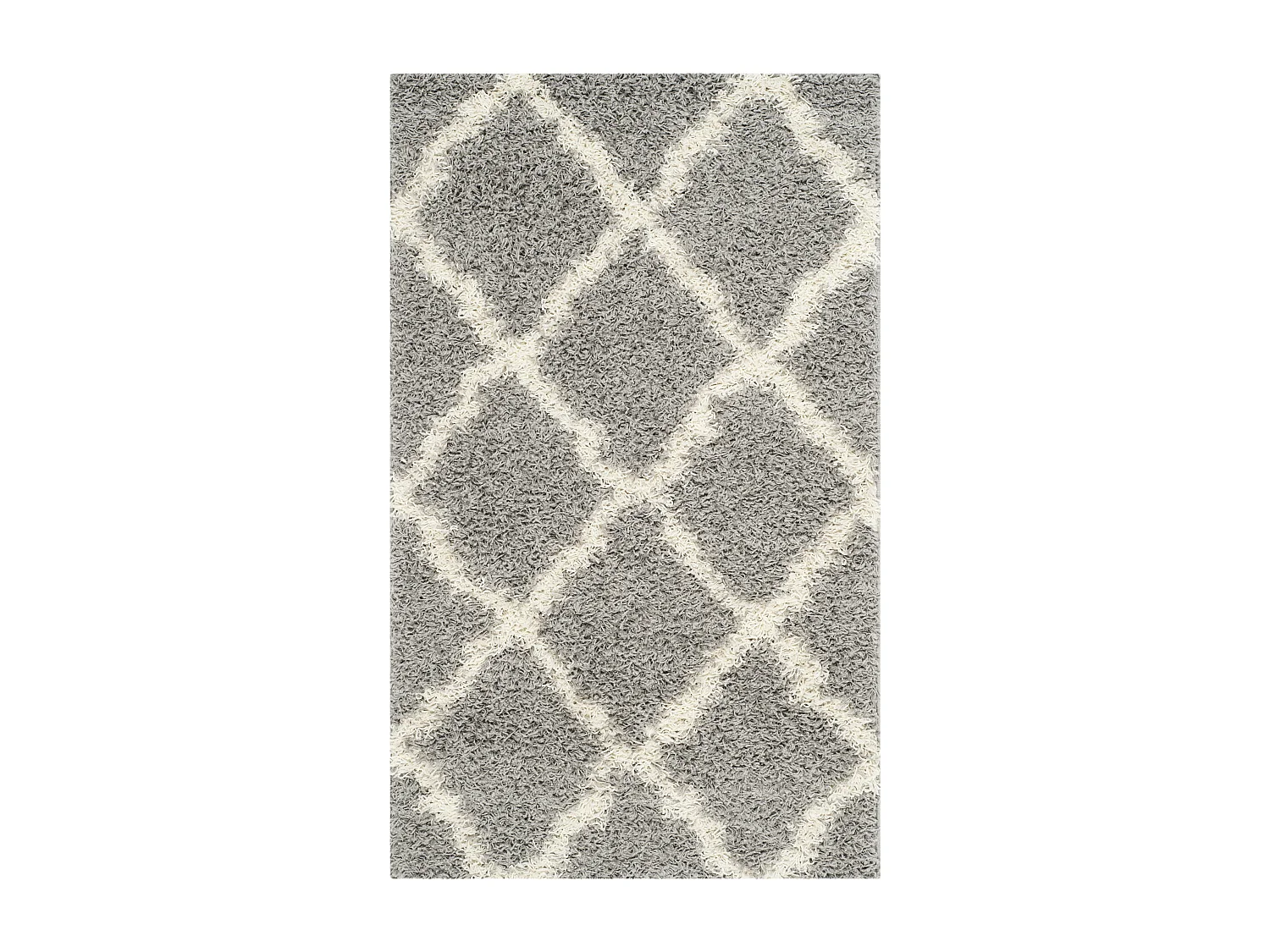 Tapis Gris/Neutre 91 X 152 cm - Aldo