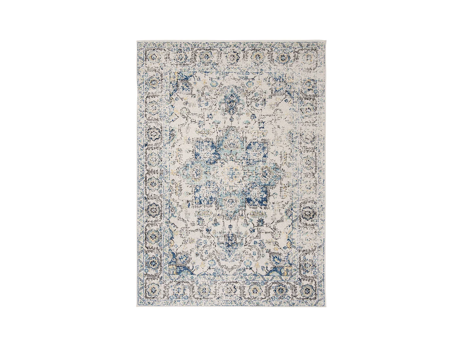 Tapis Bleu/Neutre 155 X 229 cm - Merryl