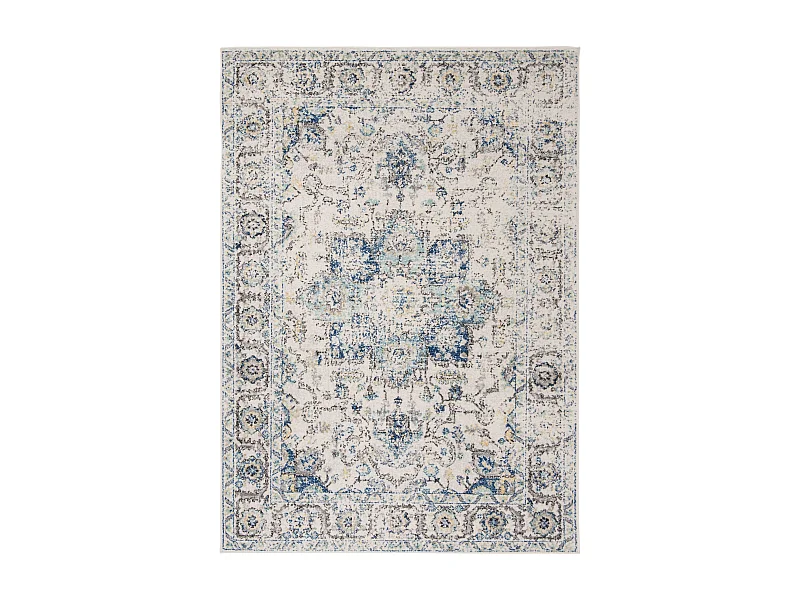 Tapis Bleu/Neutre 155 X 229 cm - Merryl