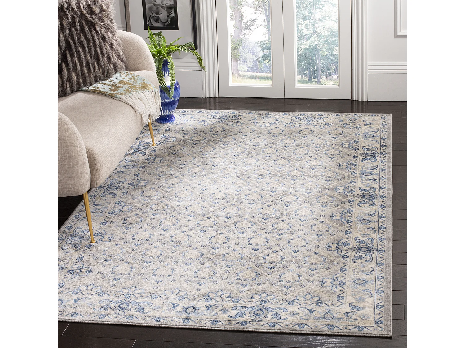 Tapis Gris 183 X 274 cm - Dile