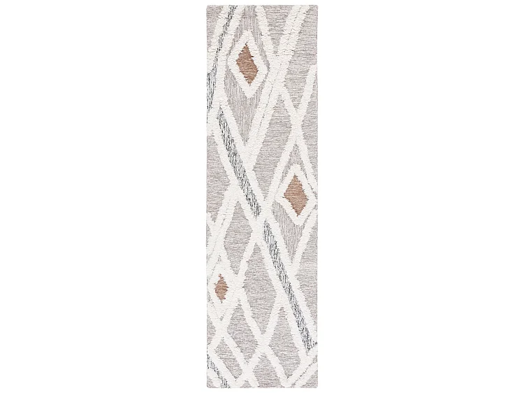 Tapis Gris/Ivoire 69 X 183 cm - Vienna