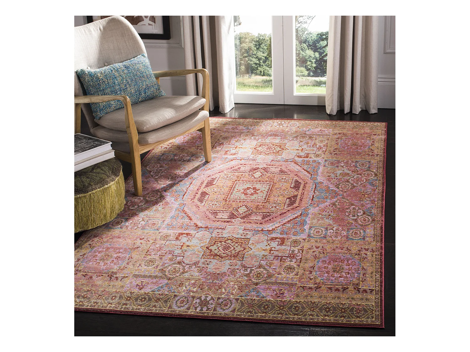 Tapis Multicolore 152 X 244 cm - Cassia