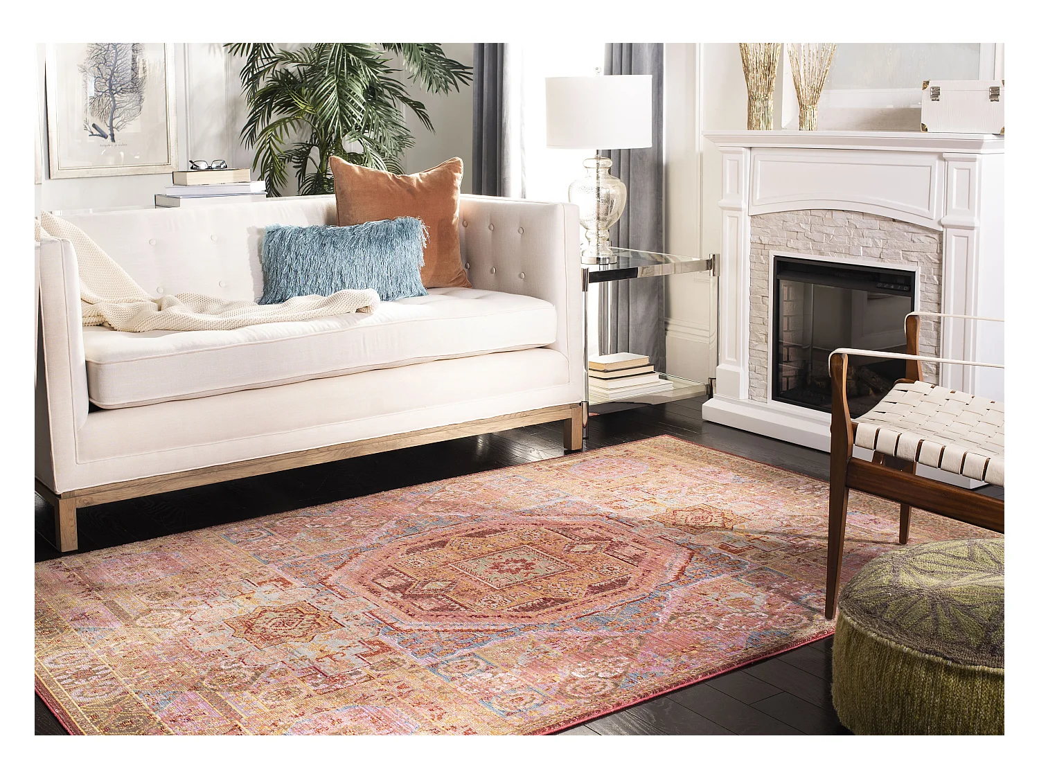 Tapis Multicolore 152 X 244 cm - Cassia