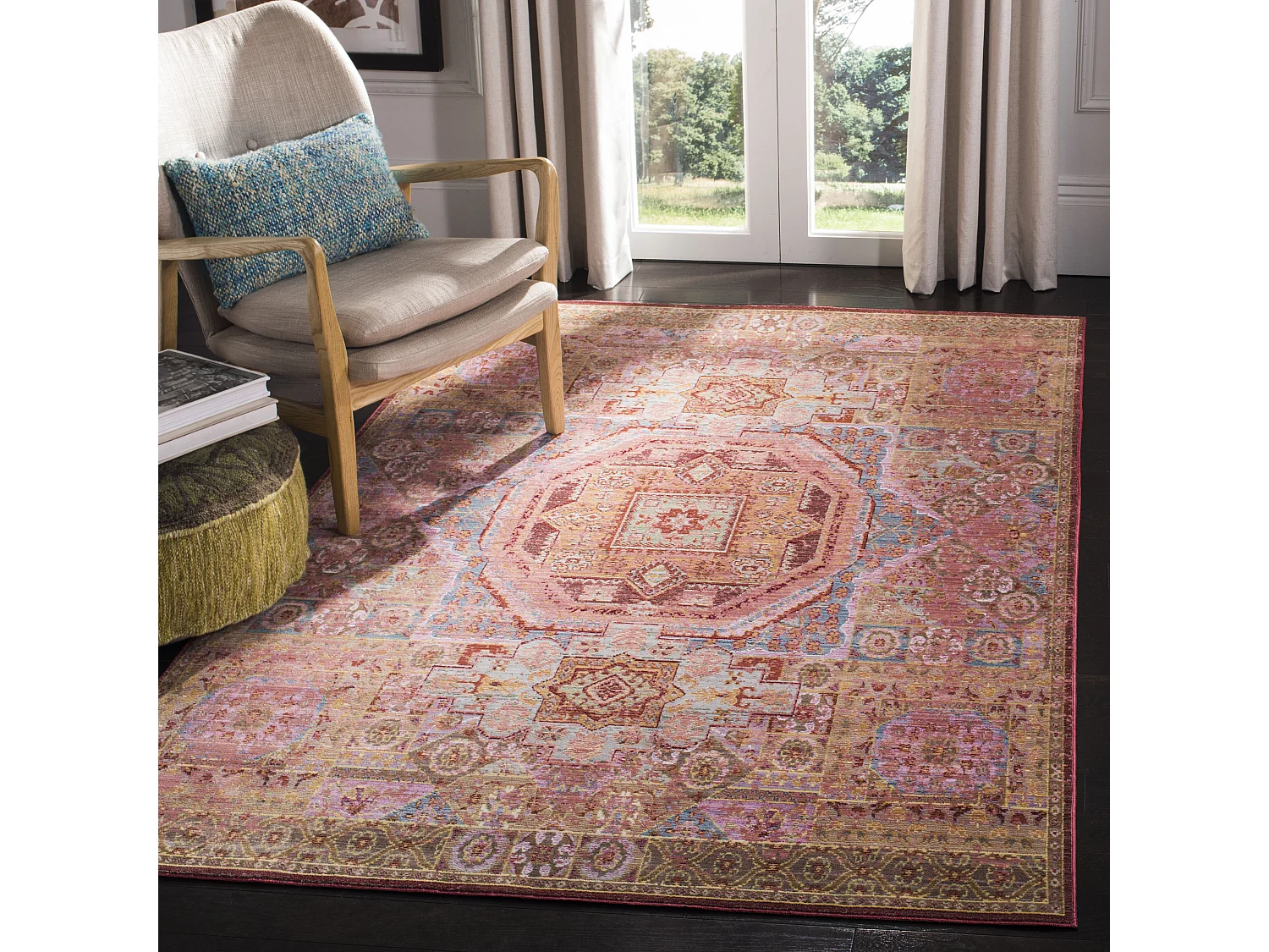Tapis Multicolore 152 X 244 cm - Cassia