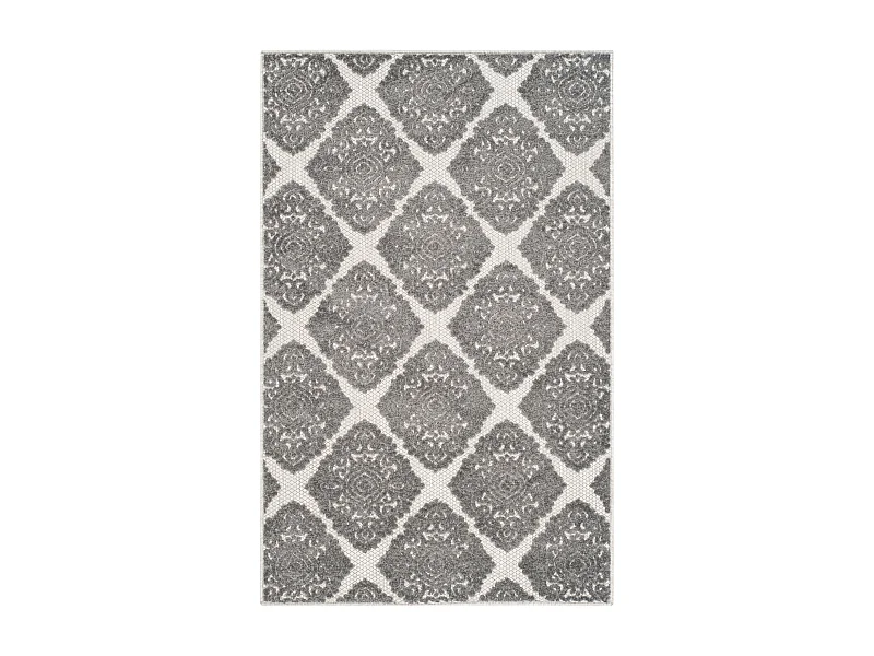 Tapis Neutre/Gris 122 X 183 cm - Wooster