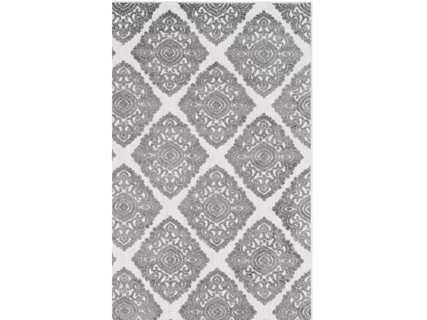 Tapis Neutre/Gris 122 X 183 cm - Wooster