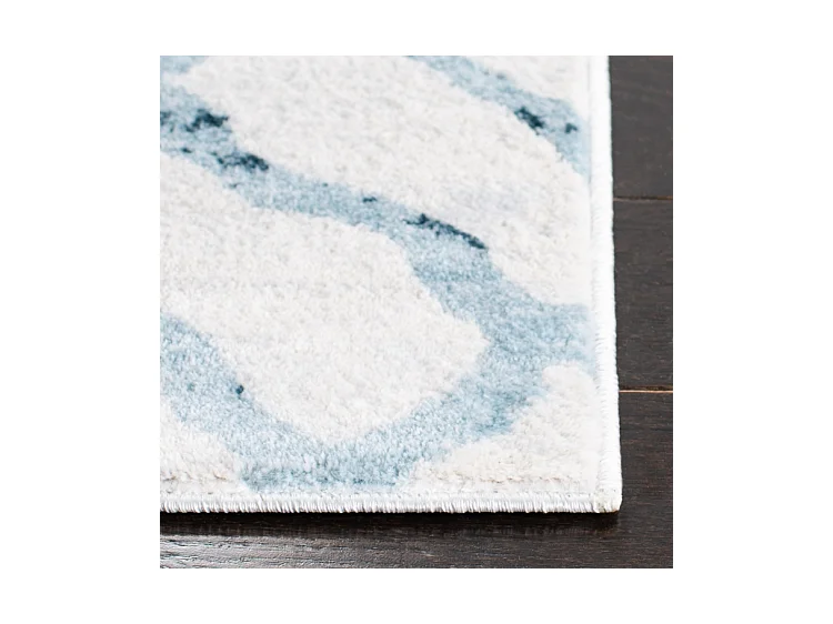 Tapis Neutre/Bleu 160 X 231 cm - Sylvia