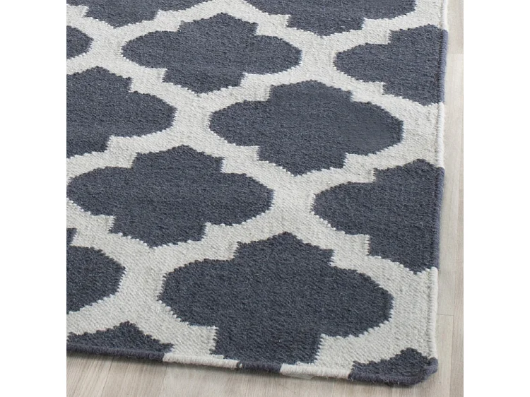 Tapis Bleu/Neutre 76 X 213 cm - Soraya