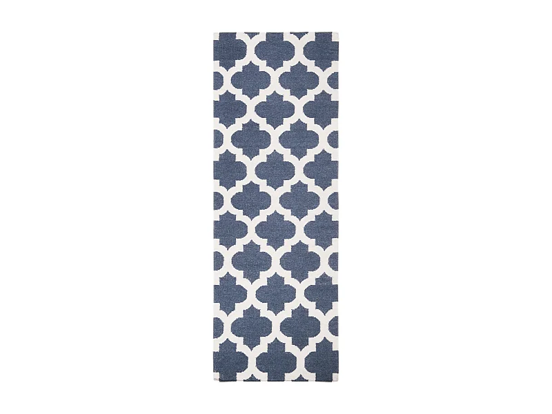 Tapis Bleu/Neutre 76 X 213 cm - Soraya