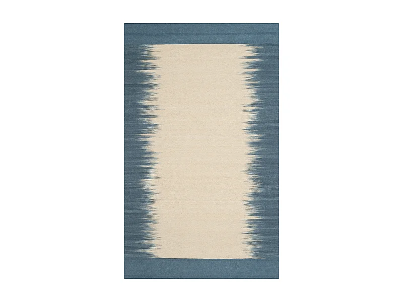 Tapis Neutre/Bleu 122 X 183 cm - Carolina