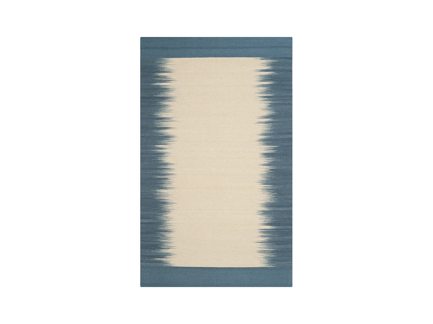 Tapis Neutre/Bleu 122 X 183 cm - Carolina