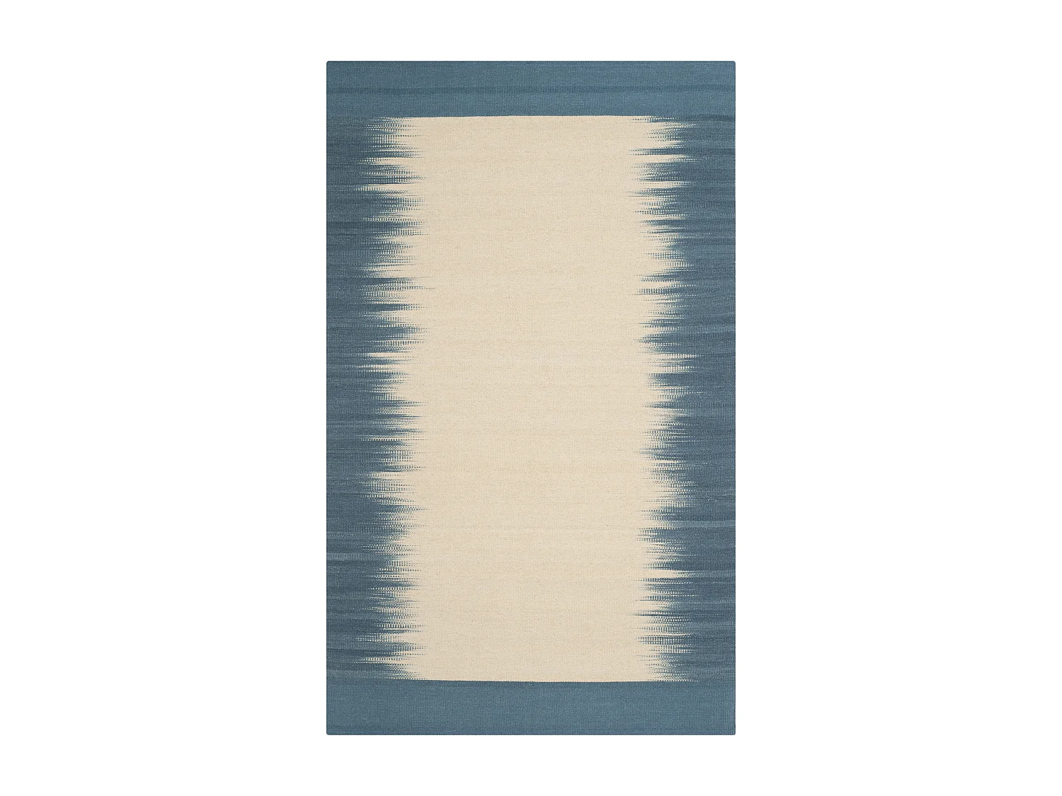 Tapis Neutre/Bleu 122 X 183 cm - Carolina