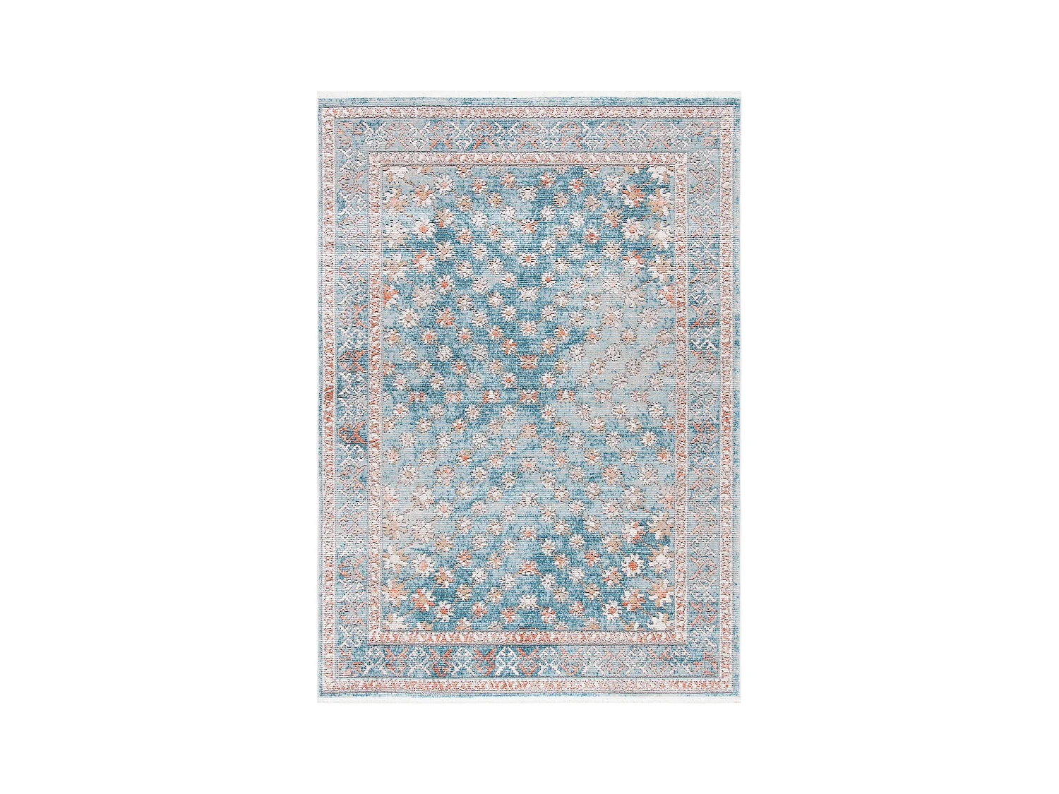 Tapis Bleu/Rose 160 X 229 cm - Briana