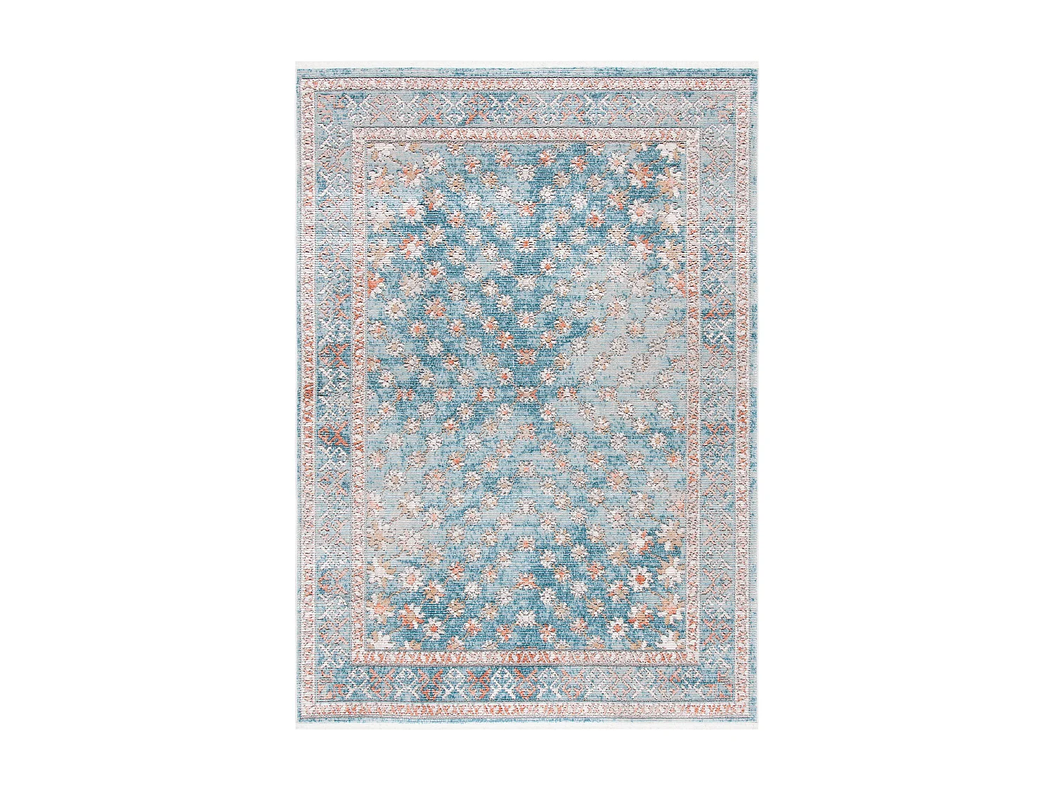 Tapis Bleu/Rose 160 X 229 cm - Briana