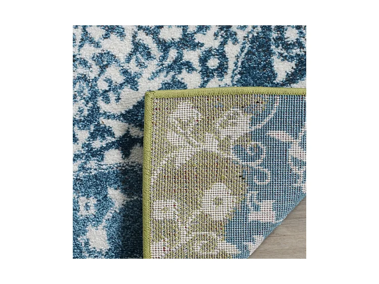 Tapis Neutre/Bleu 79 X 152 cm - Trinity