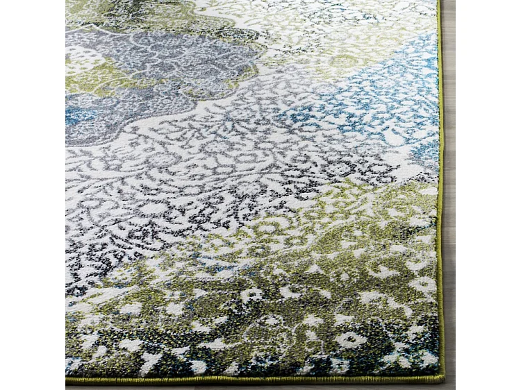 Tapis Neutre/Bleu 79 X 152 cm - Trinity