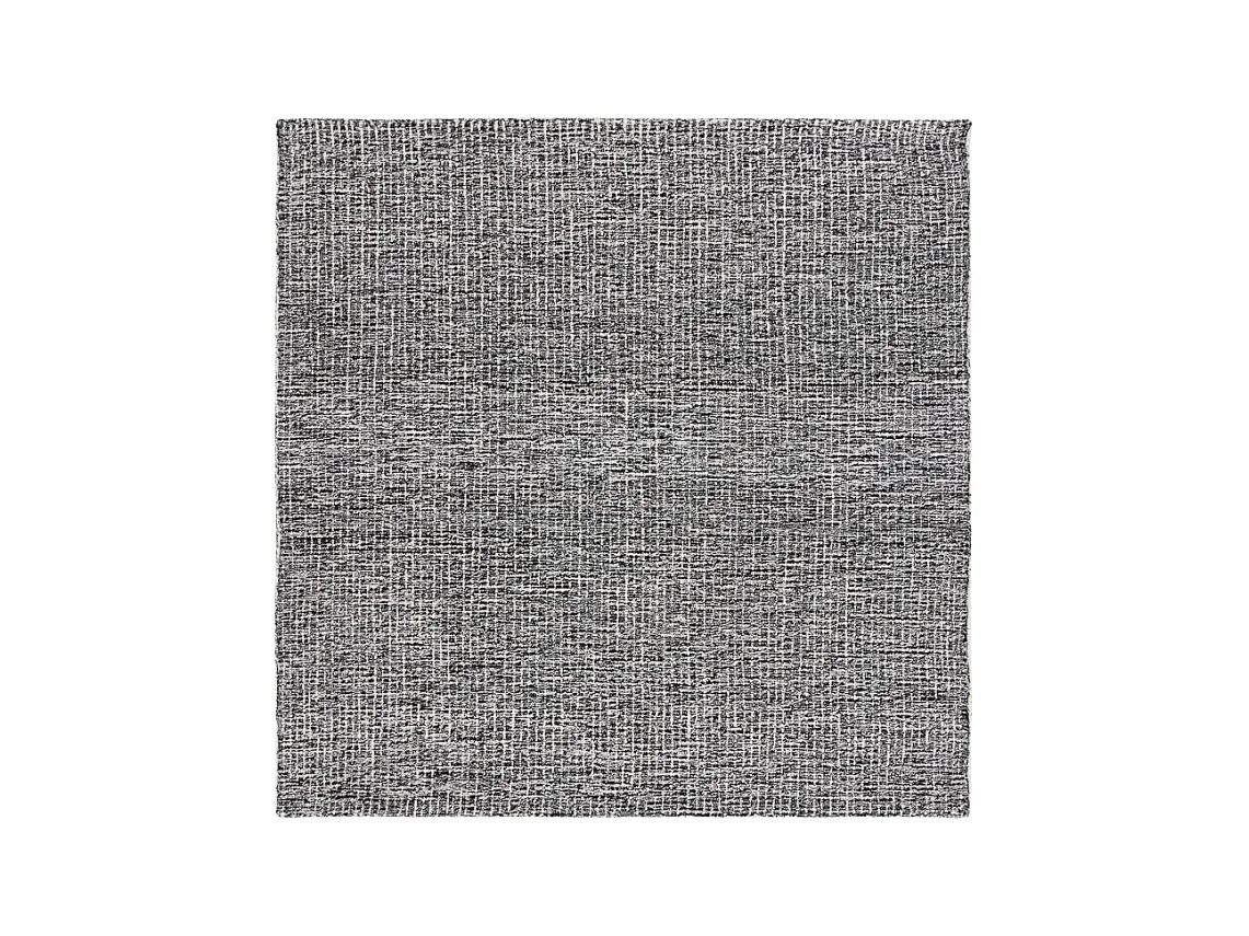Tapis Noir/Ivoire 183 X 183 cm - Damaris