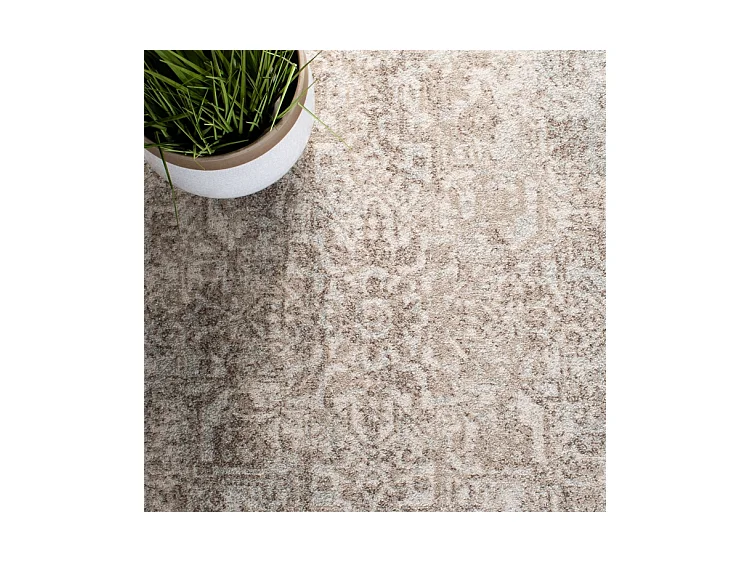 Tapis Ivoire/Taupe 235 x 235 cm - Aria