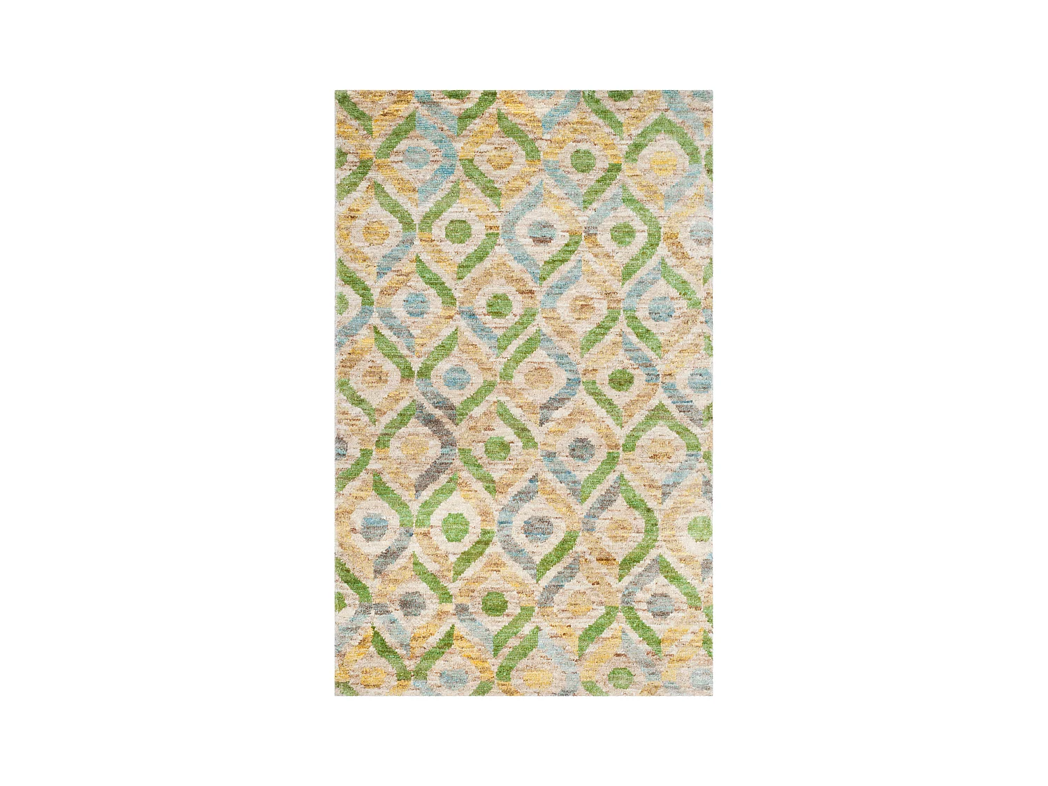 Tapis Neutre/Bleu 152 X 244 cm - Sila